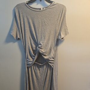 ASOS Gray Maxi Dress